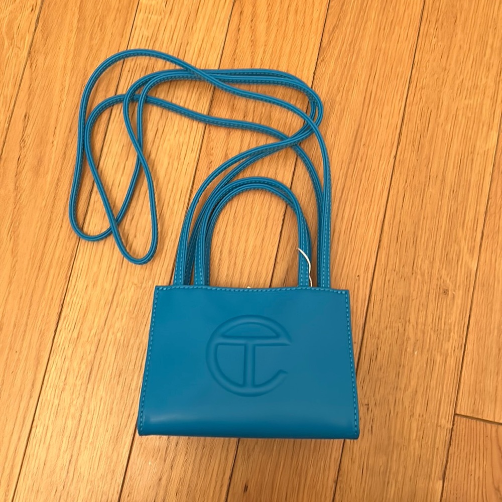 Telfar Small Cyan bag